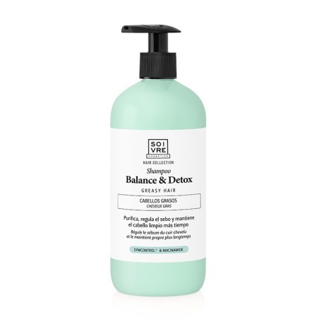 SOIVRE CHAMPU BALANCE & DETOX SEBO REGULADOR 500 ML