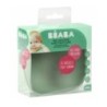 Suavinex BEABA BOL SILICONA CON VENTOSA VERDE SALVIA +4M