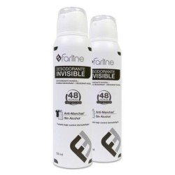 FARLINE DESODORANTE INVISIBLE SPRAY DUPLO 150 ML