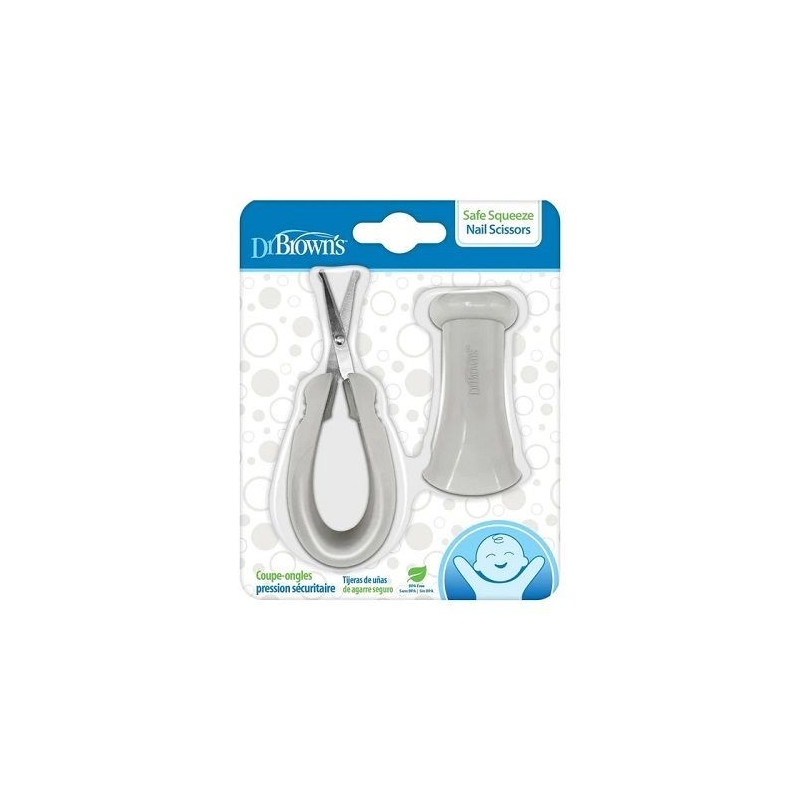 DR BROWN´S TIJERAS DE UÑAS AGARRE SEGURO