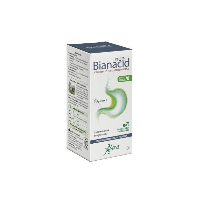 ABOCA NEOBIANACID 70 COMP - Cuidado Digestivo