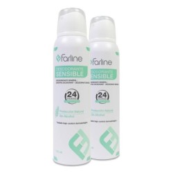 FARLINE DESODORANTE SENSIBLE SPRAY DUPLO 150 ML