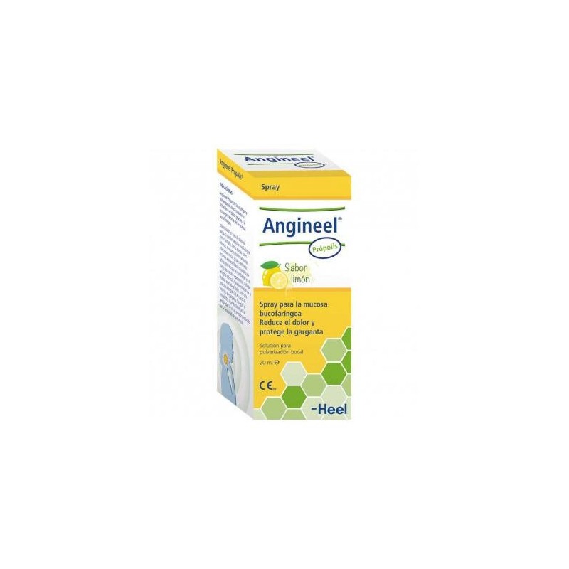 Spray para Dolor de Garganta Heel Angineel Propolis 20 Ml