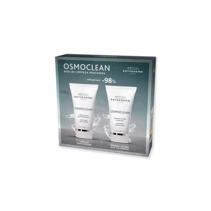 ESTHEDERM OSMOCLEAN PACK CREMA DESINCRUSTANTE 75 ML + MASC DESINCRUSTANTE 75 ML