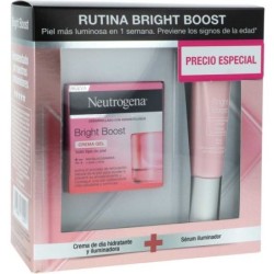NEUTROGENA PACK FACIAL BRIGHT BOOST CREMA GEL 50 ML + SERUM ILUMINADOR 30 ML