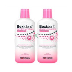 ISDIN BEXIDENT COLUTORIO DIENTES SENSIBLES DUPLO 2X500 ML 20% GRATIS