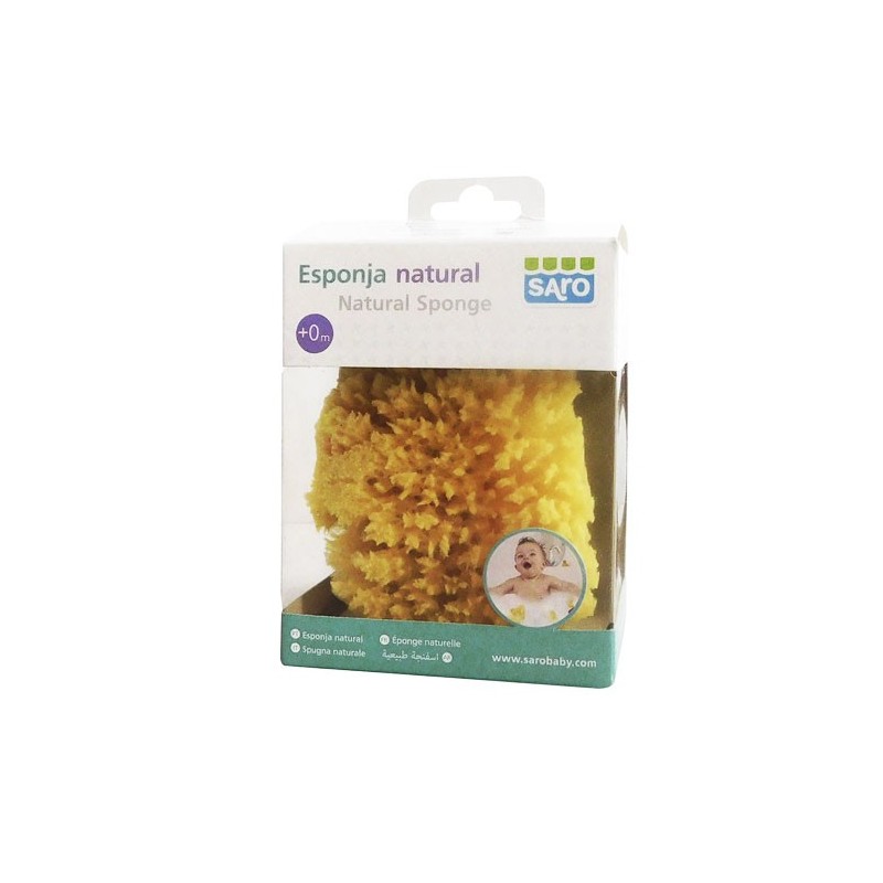 SARO ESPONJA DE BAÑO NATURAL