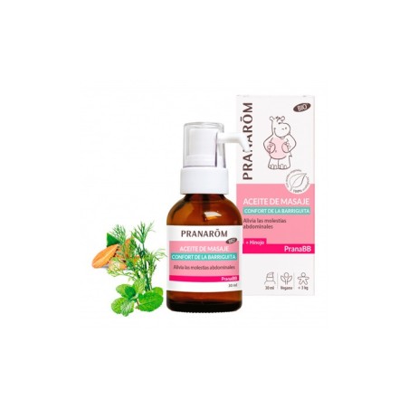 PRANAROM PRANABB ACEITE DE MASAJE CONFORT DE LA BARRIGUITA 30 ML