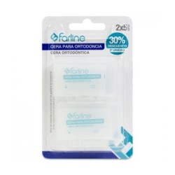 FARLINE CERA ORTODONCIA DUPLO 2X5 UNID