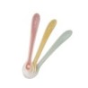 SARO SET 3 CUCHARAS SILICONA ROSA +4M