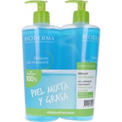 Gel Moussant Bioderma para Piel Grasa - Limpia y Purifica Sin Resecar
