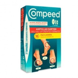 COMPEED AMPOLLAS SURTIDO 3 TAMAÑOS 10 UNID PACK AHORRO