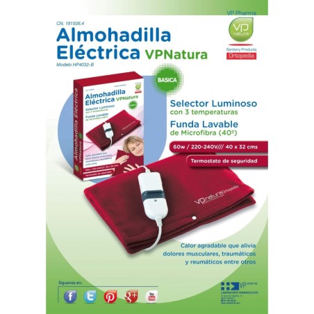 VP NATURA ALMOHADILLA ELECTRICA BASICA HP4032-B