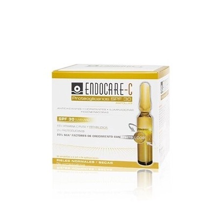 Cantabria Labs Tratamiento Antioxidante Endocare C Proteoglicanos Oil Free 2ml - Hidratación Profunda y Firmeza para Todo Tipo de Pieles