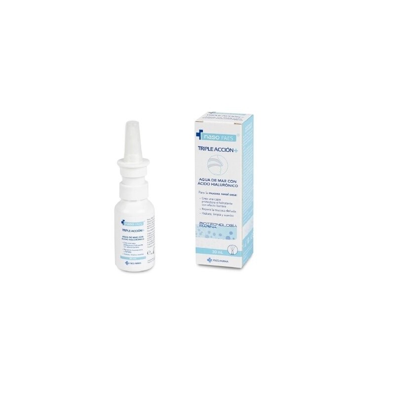 Nebulizador Nasal Faes Farma Agua de Mar con Ácido Hialurónico 30 Ml