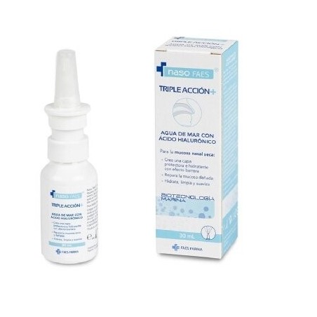 Nebulizador Nasal Faes Farma Agua de Mar con Ácido Hialurónico 30 Ml