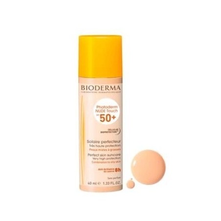 BIODERMA PHOTODERM SPF50+ NUDE TOUCH CLARO 40 ML