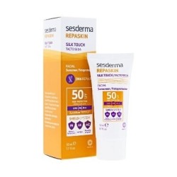 Protector Solar Sesderma Repaskin Tacto Seda SPF50 50 Ml - Protege y Repara