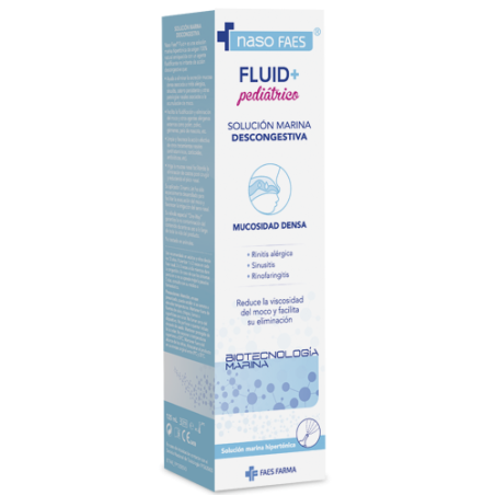 Faes Farma Naso Faes Fluid+ Pediatrico Agua de Mar Mucolitico 100 Ml