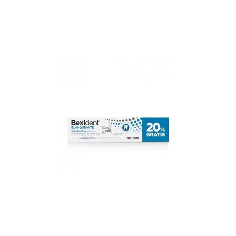 Pasta Dental Blanqueante Isdin 125ml + 20% Gratis