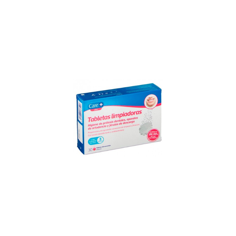STADA CARE+ TABLETAS LIMPIADORAS PARA DENTADURAS 30 U