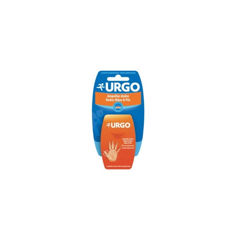 Urgo - Ampollas Hidrocoloide para Dedos - Tratamiento y Alivio del Dolor - Pack de 6