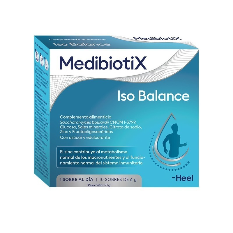 HEEL MEDIBIOTIX ISO BALANCE 10 SOBRES 6 G