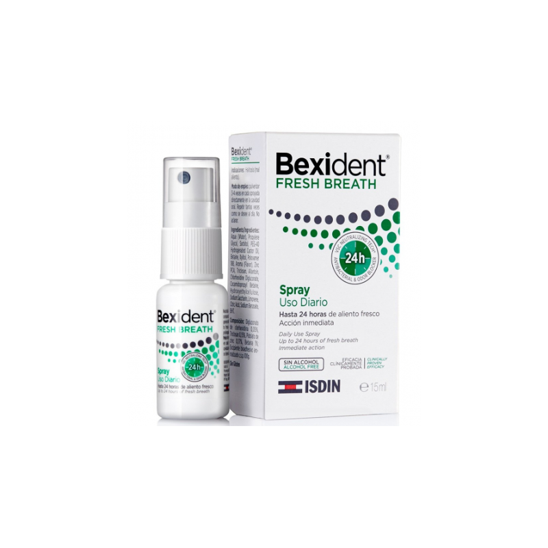 Isdin Bexident Spray Bucal Aliento Fresco 15ml