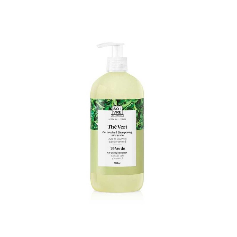 SOIVRE GEL DE BAÑO EXFOLIANTE TE VERDE 500 ML
