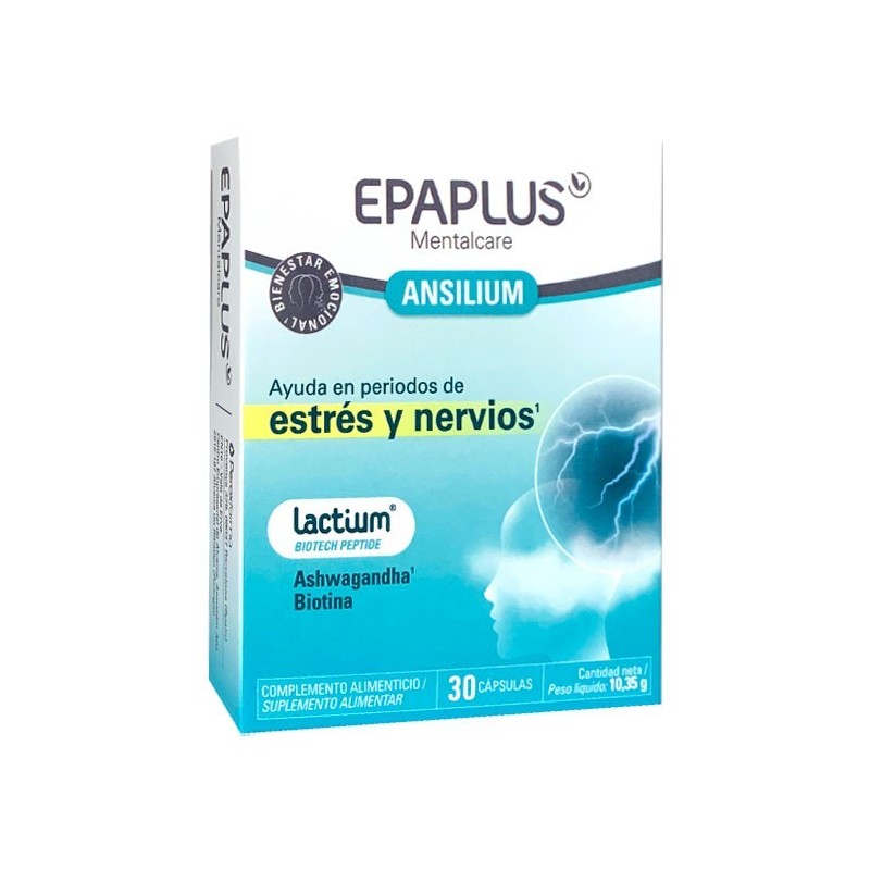 Epaplus Ansilium - Suplemento Antiestrés - 30 Cápsulas