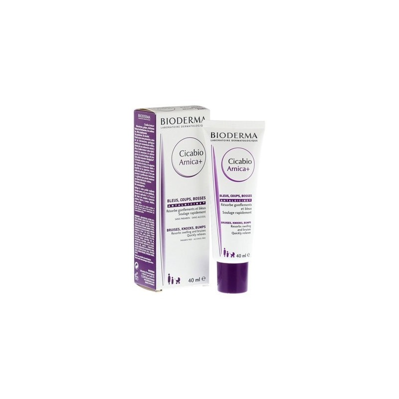 Crema Bioderma Cicabio Arnica+ 40 Ml para Golpes