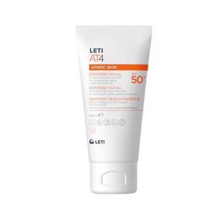 Crema Solar Facial Leti AT 4 Defense SPF50 50 Ml