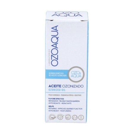 OZOAQUA ACEITE OZONIZADO 15 ML - Hidratación Profunda - Absorción Rápida - Uso Externo