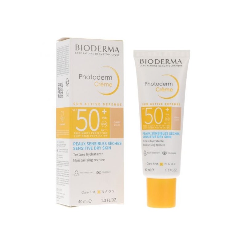 BIODERMA PHOTODERM CREMA TONO CLARO SPF50+ 40ML