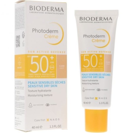BIODERMA PHOTODERM CREMA TONO CLARO SPF50+ 40ML