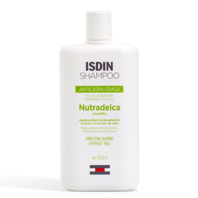 ISDIN NUTRAIDECA CHAMPU ANTICASPA GRASA 400 ML
