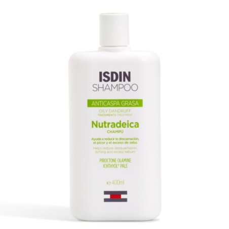 ISDIN NUTRAIDECA CHAMPU ANTICASPA GRASA 400 ML