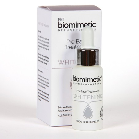 BIOMIMETIC DERMOCOSMETICS PRE BASE TREATMENT WHITENING SERUM FACIAL 30 ML