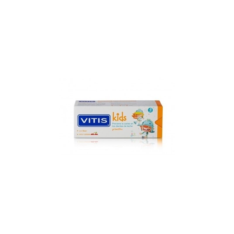 Dentaid VITIS KIDS Gel Dentífrico Previene Caries 50 Ml - Pasta de Dientes para Niños