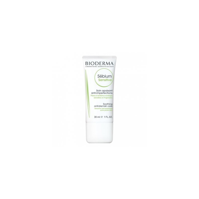 Tratamiento Bioderma para Piel con Acné y Sensible - Elimina Granos y Enrojecimiento - 30 Ml