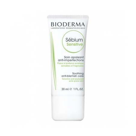 Tratamiento Bioderma para Piel con Acné y Sensible - Elimina Granos y Enrojecimiento - 30 Ml