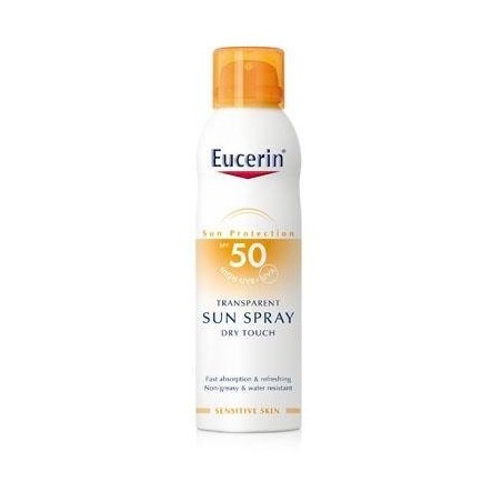 EUCERIN SUN BODY OIL CONTROL SPRAY TRANSPARENTE DRY TOUCH SPF 50+ 200 ML
