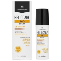 Cantabria Labs Protector Solar HELIOCARE 360º Oil Free Beige SPF 50+ 50 ML - Alta Protección