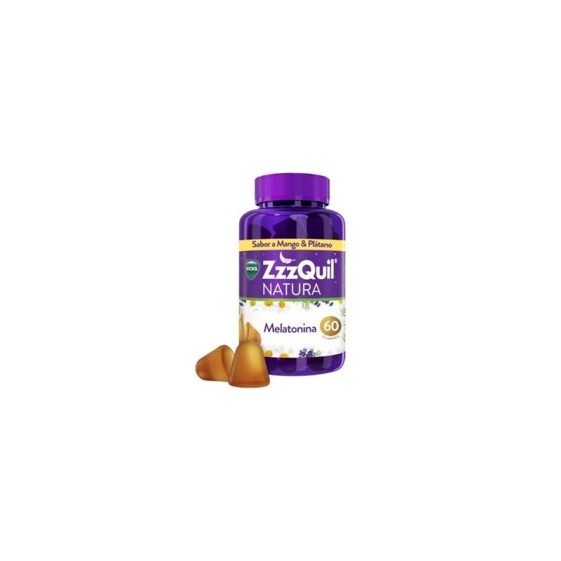 Vicks ZZZQUIL NATURA Gummies para Dormir Rápidamente
