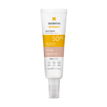 SESDERMA REPASKIN TACTO SEDA COLOR FACIAL SPF50+ 50 ML