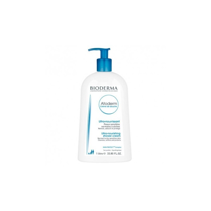 Bioderma Atoderm Crema de Ducha 1L - Higiene Diaria Piel Seca