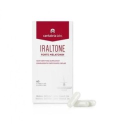 Cantabria Labs - IRALTONE FORTE MELATONINA - 60 CAPSULAS - Fortalece Cabello y Uñas