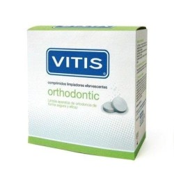 Dentaid Limpieza Aparatos Ortodoncia VITIS ORTHODONTIC COMP EFERVESCENTES 32 Comprimidos - Segura y Eficaz