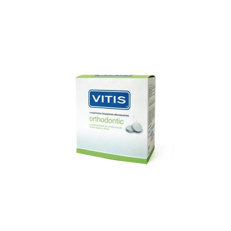 Dentaid Limpieza Aparatos Ortodoncia VITIS ORTHODONTIC COMP EFERVESCENTES 32 Comprimidos - Segura y Eficaz