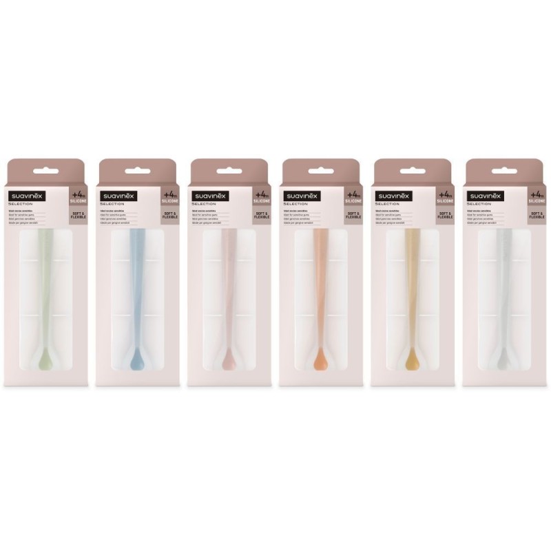 SUAVINEX CUCHARA SILICONA +4M